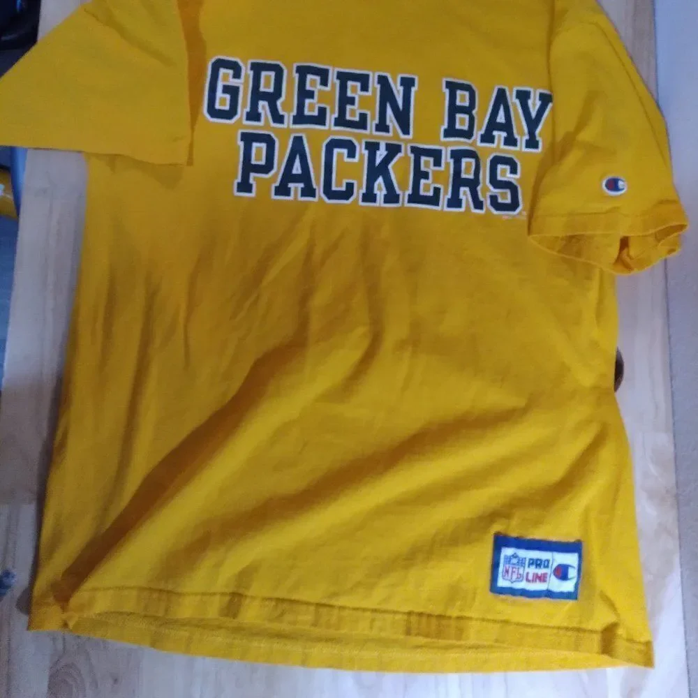 Vintage Champion NFL Green Bay Packers T-Shirt - Picture 3 of 7